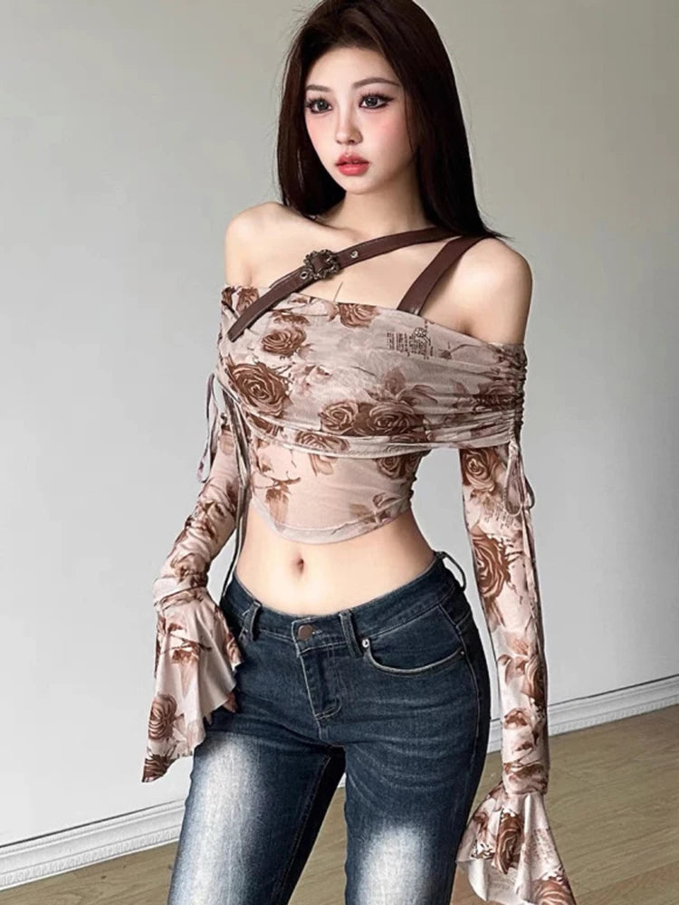 Strap Coquette Top Shoptery