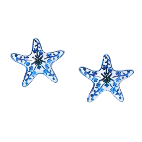 Ocean Bloom Starfish Aesthetic Earrings A Shoptery