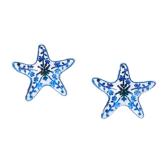 Ocean Bloom Starfish Aesthetic Earrings A Shoptery