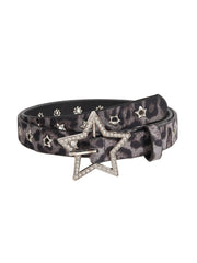 Stargaze Wild Belt gray leoperd Shoptery