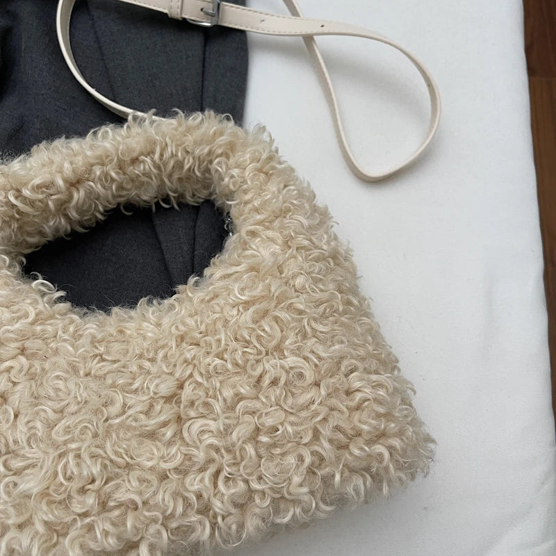 Plush Sweet Shoulder Bags Shoptery