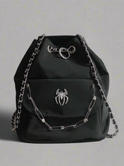 Venom Chain Alt Punk Backpack black Shoptery