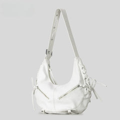 Rogue Crescent Zip Bag White Shoptery