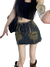 Sexy Bandage Denim Mini Skirt