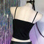 Visual Kei Skull Safety Pin Cut-Out Cage Crop Top Color 2 Shoptery