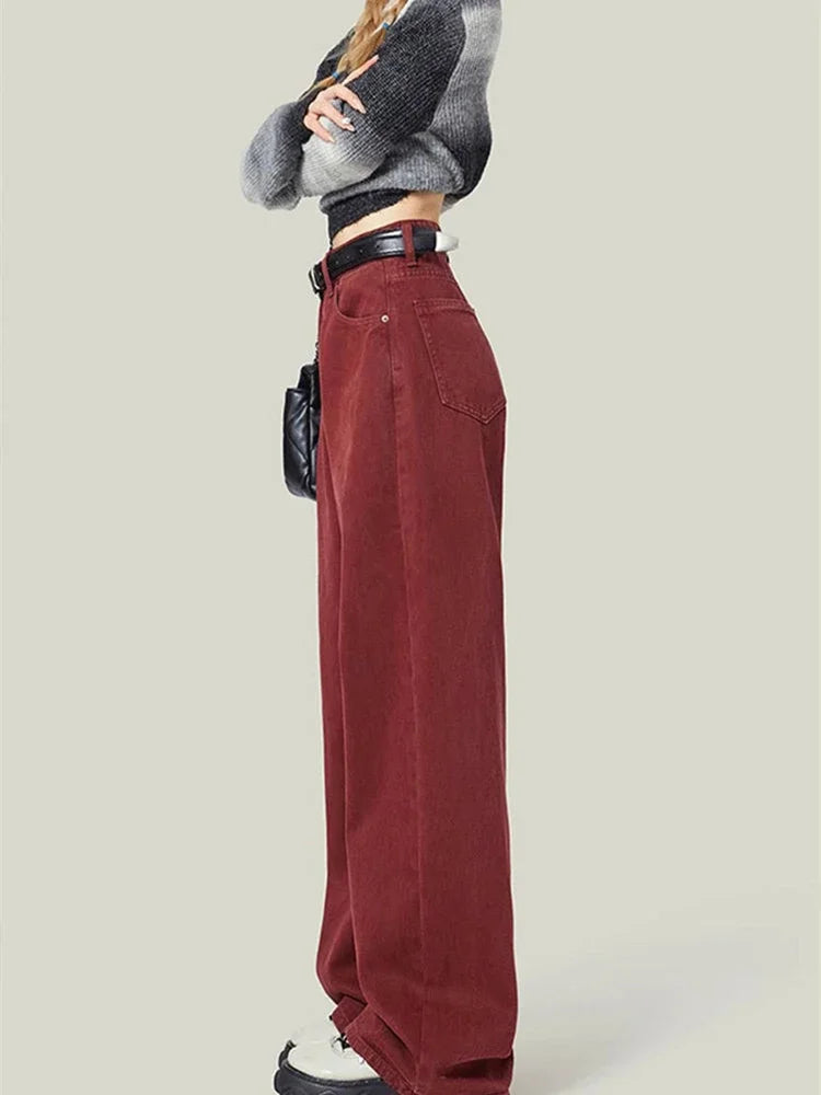 Wine Rush Straight Alt Pants Shoptery