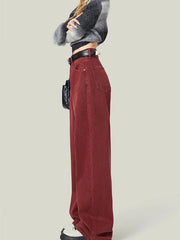 Wine Rush Straight Alt Pants Shoptery