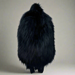 Fluffcore Beast Furry Aesthetic Backpack black Shoptery