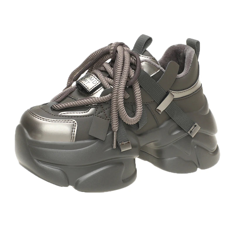 Neon Void Sneakers Grey Shoptery
