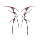 Visual Kei Silver Thorn Dragon Claw Ear Crawler Climber Set Shoptery