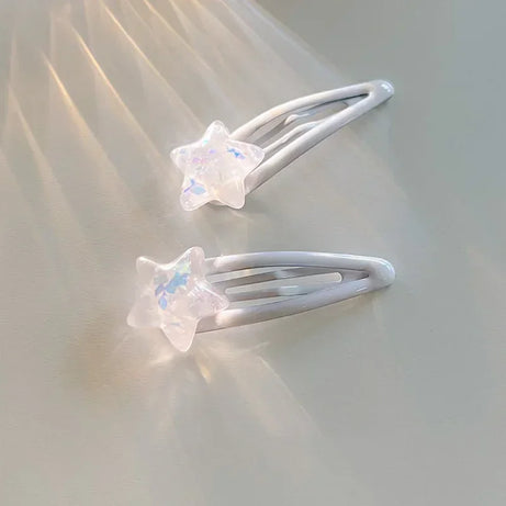 Mermaidcore Starshine Prism Hair Clips 2pcs Shoptery