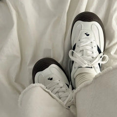 Dove Crest Retro Sneakers Shoptery