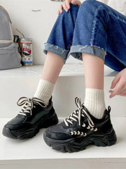 Vanilla Cloud Chunky Sneakers Shoptery