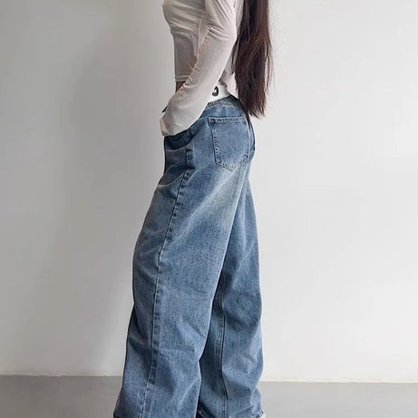 Retro Y2K Baggy Jeans Shoptery