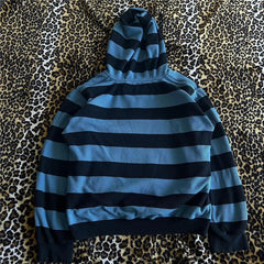 Blue Venom Grunge Hoodie Shoptery