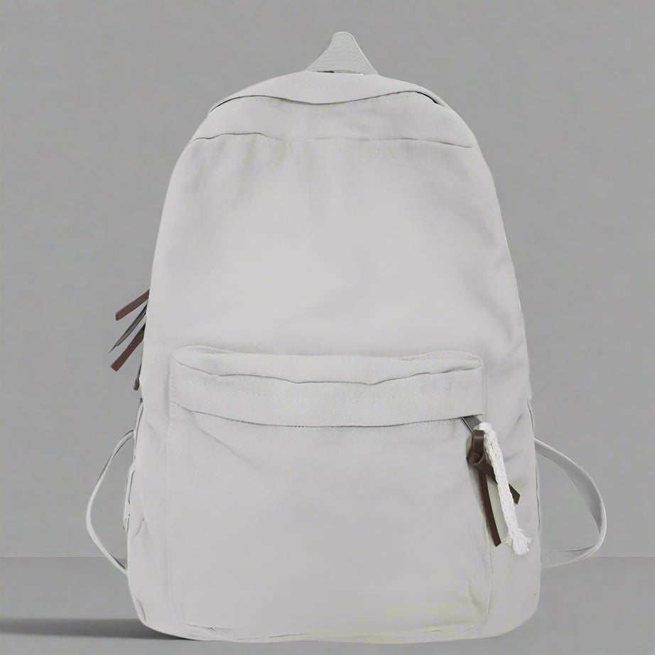 Forest Day Classic Aesthetic Backpack Light Grey Shoptery