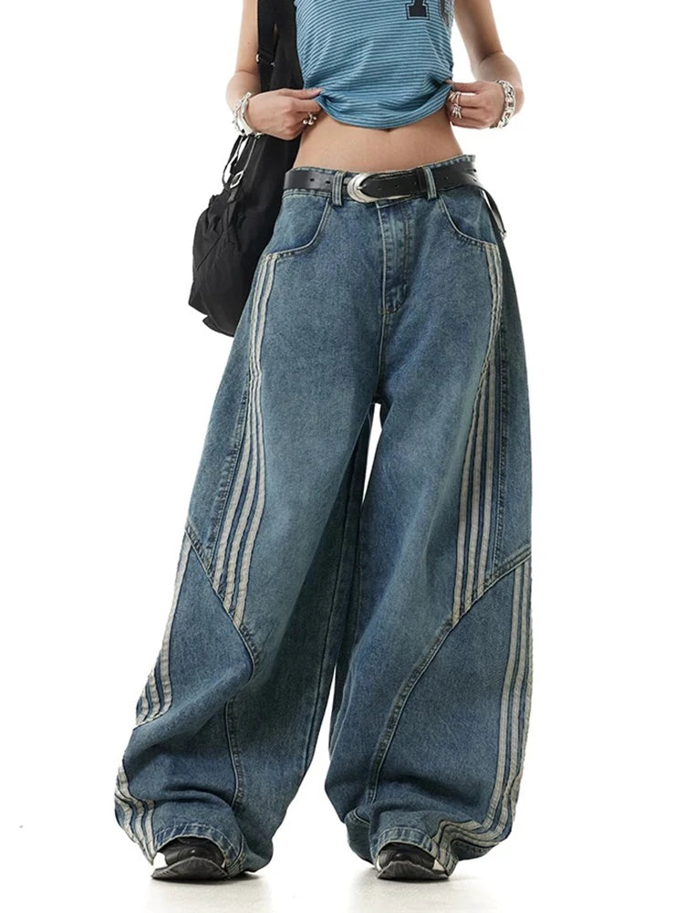 Y2K Washed Jeans Shoptery