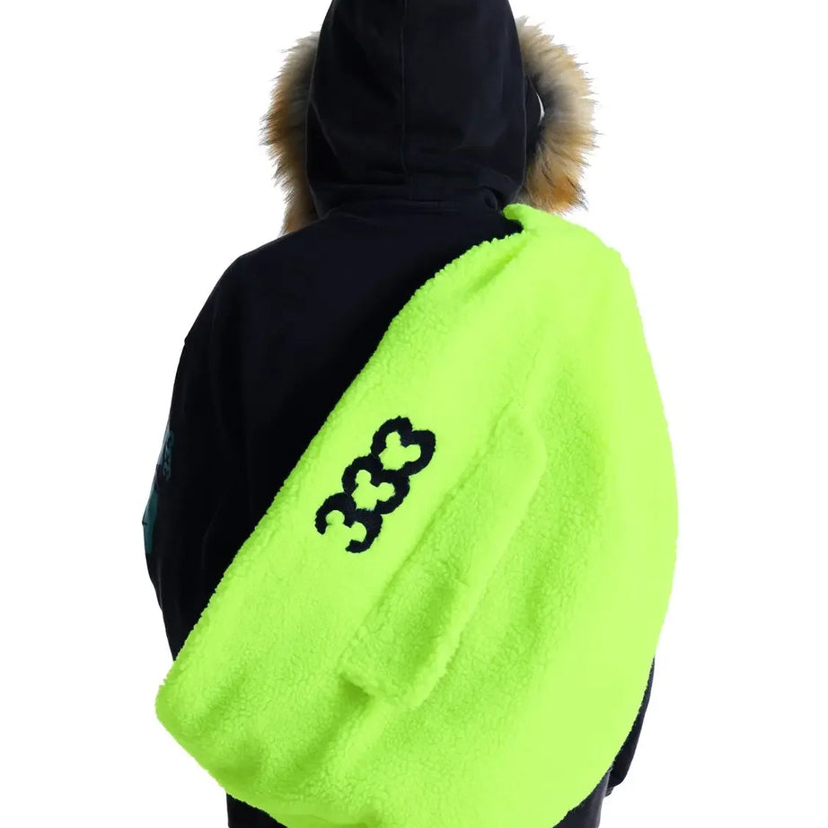 Fuzzy Dreamcore Edgy Slouch Bag green Shoptery