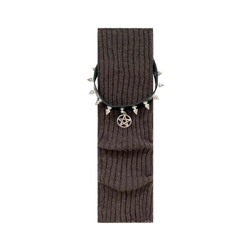 Rebel Grip Belted Y2k Socks style11 Shoptery