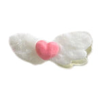 Decora Angel Wing Hair Clip with Cross Heart & Bow Accessories PK-8CM Shoptery