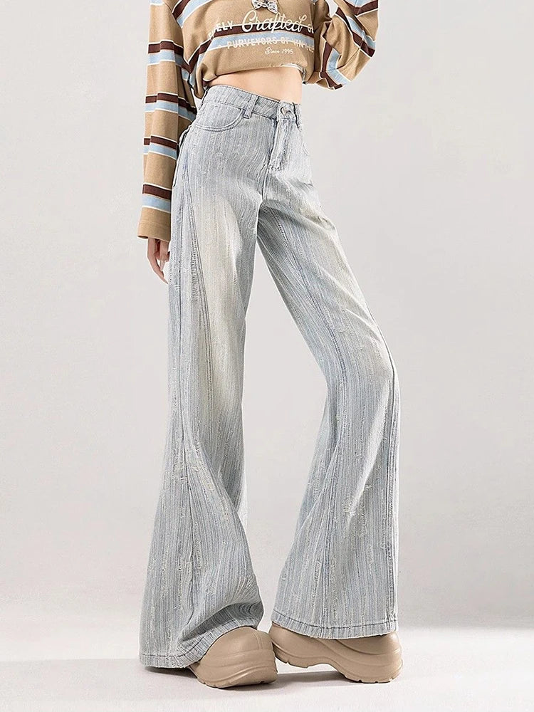 Fade Super Flare Jeans Shoptery