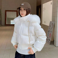 Arctic Angel White Puff Jacket WHITE Shoptery