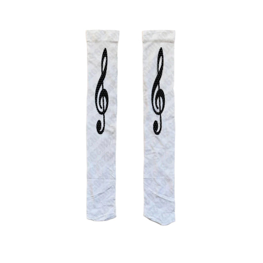 Socks – Aesthetic Melody – Curated Look for Complete Outfits WHITE One Size Shoptery