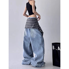 Cloudline Pocket Flare Edgy Y2k Jeans Shoptery