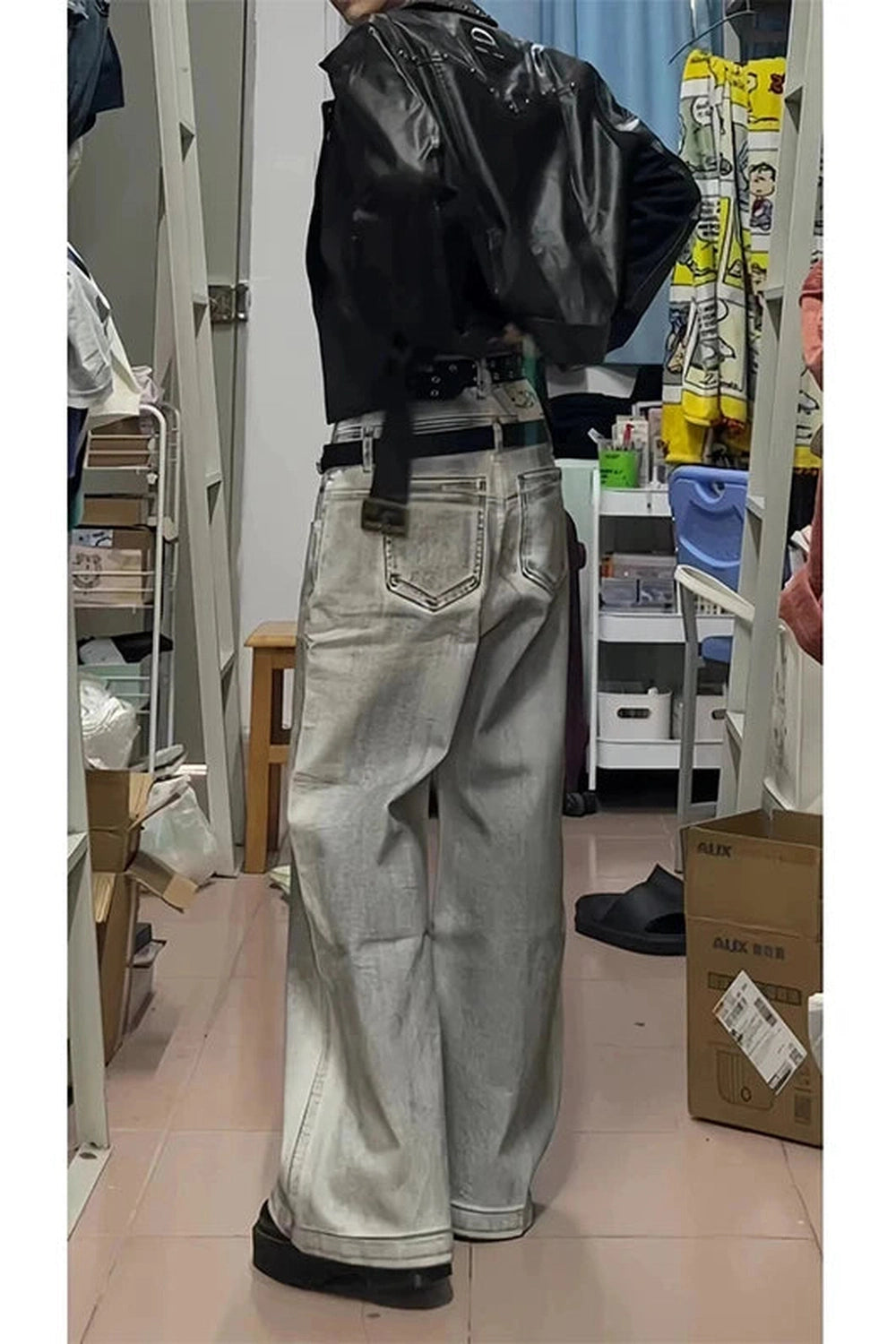 Pants – Y2k Metallic – Y2K Revival for Everyday Comfort Shoptery