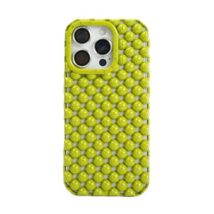 Bubble Grid iPhone Aesthetic Case Green Shoptery