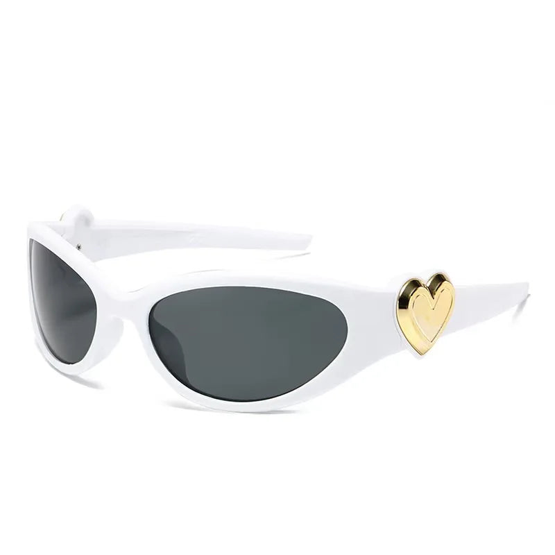 Coquette Heartcore Pink Sunglasses 8 MULTI Shoptery