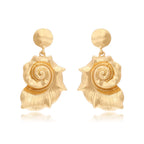 Earrings – Ocean Bloom – Curated Look – Minimalist Jewelry Gold Shoptery