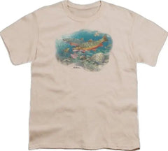 Mermaidcore Deep Dive Nature T-Shirt WHITE Shoptery