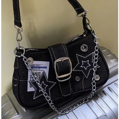 Cosmic Y2k Buckle Bag Shoptery