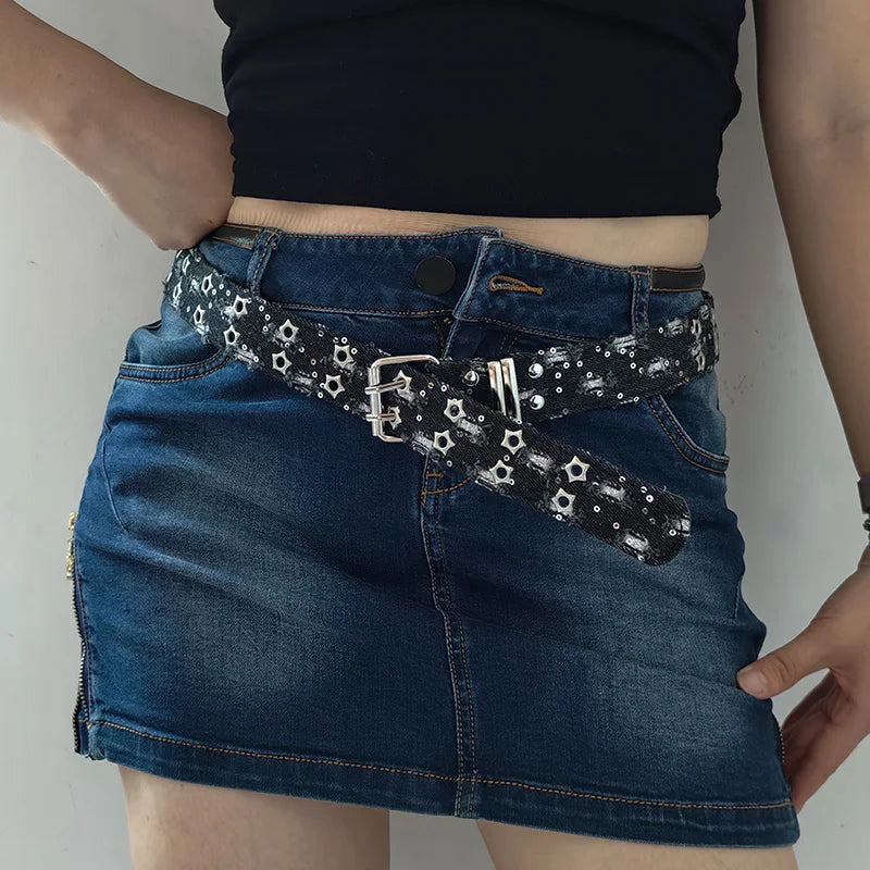 Stardust Sparkle Punk Belt Shoptery