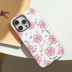 Pink Daisy Bloom Cute iPhone Case Shoptery