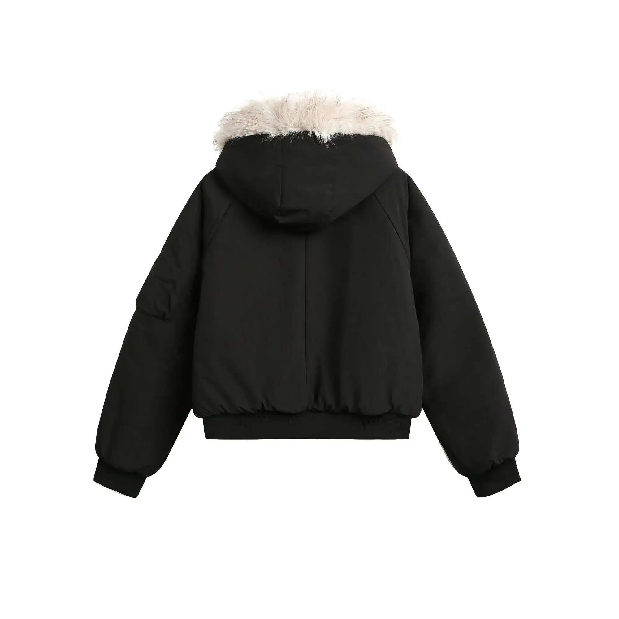 Starlit Frost Zip-Up Jacket Shoptery