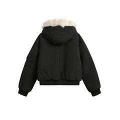 Starlit Frost Zip-Up Jacket Shoptery