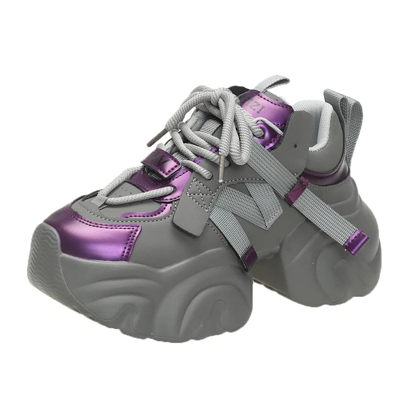 Shadow Pop Sneakers Grayish purple Shoptery