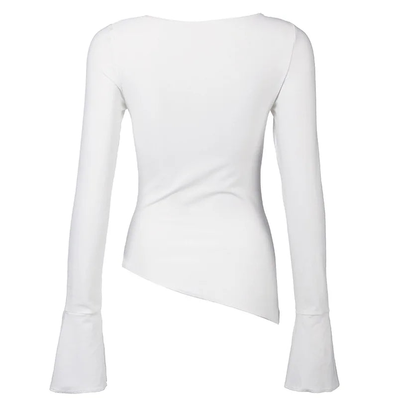 Midnight Monologue Long Sleeve Top Shoptery