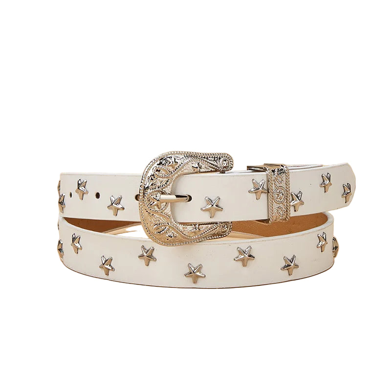 Starbound Rodeo Belt WHITE Shoptery