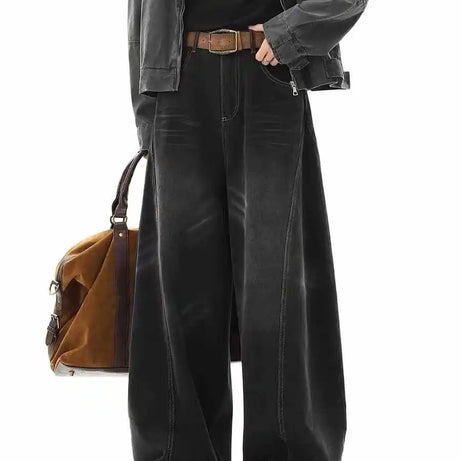 Shadow Fade Baggy Jeans Shoptery