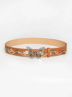 Bloomflight Butterfly Buckle Belt Shoptery