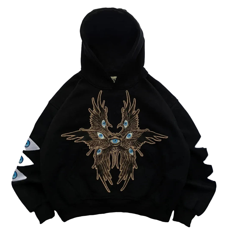 Watcher Seraph Hoodie Black Shoptery