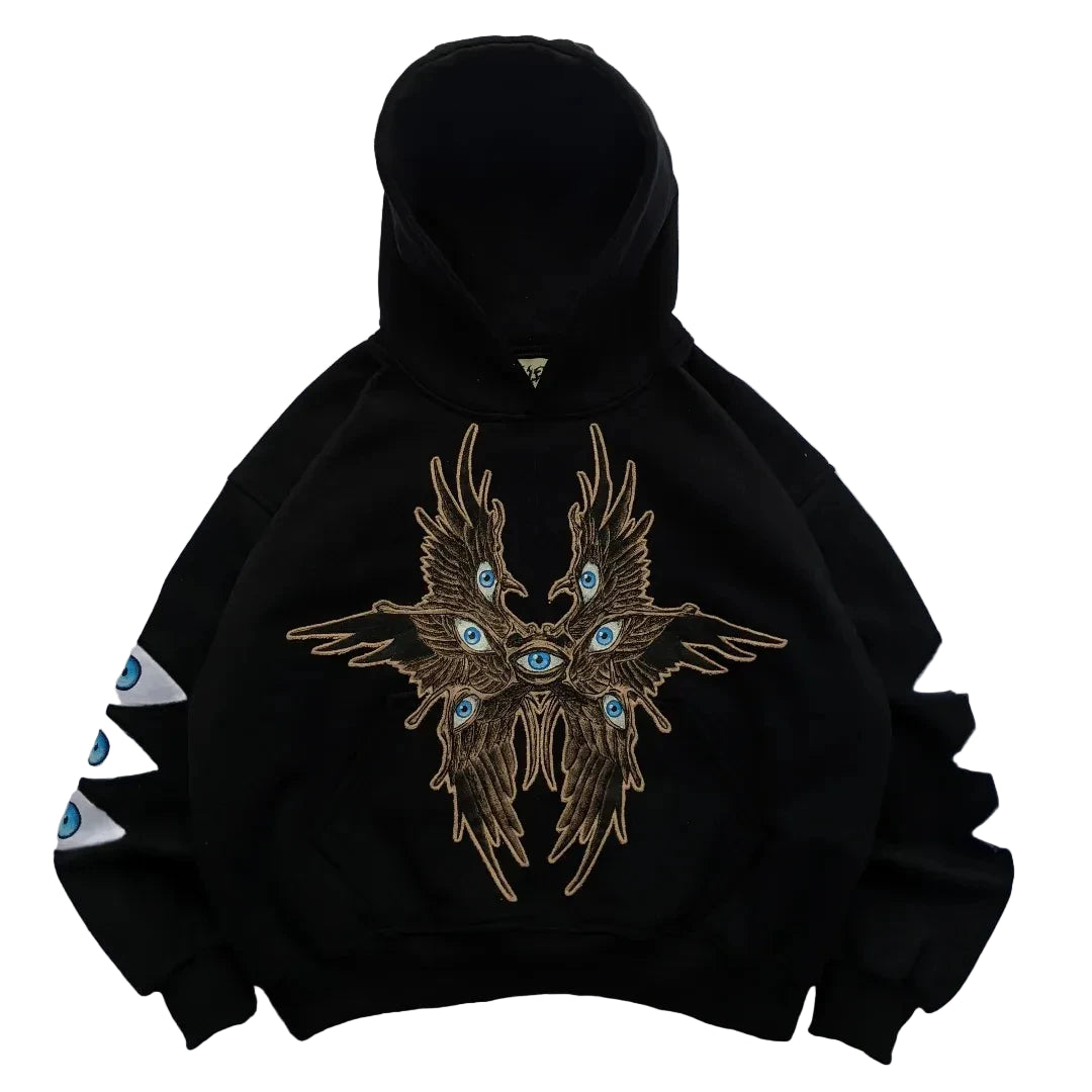 Watcher Seraph Hoodie Black Shoptery