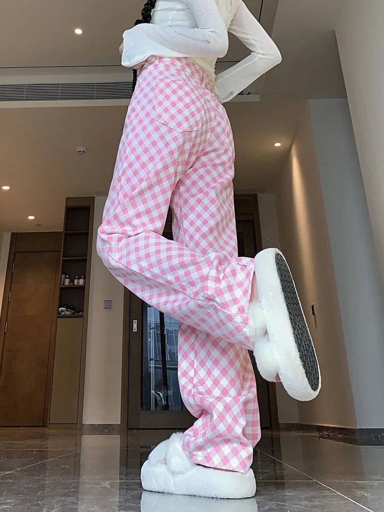 Sweetheart Plaid Lounge Pants Shoptery