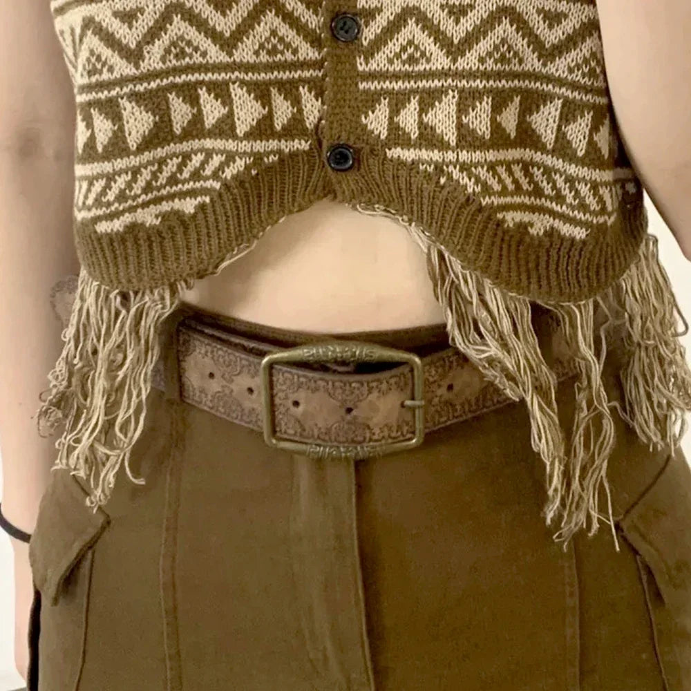 Rustlands Retro Engraved Belt Shoptery