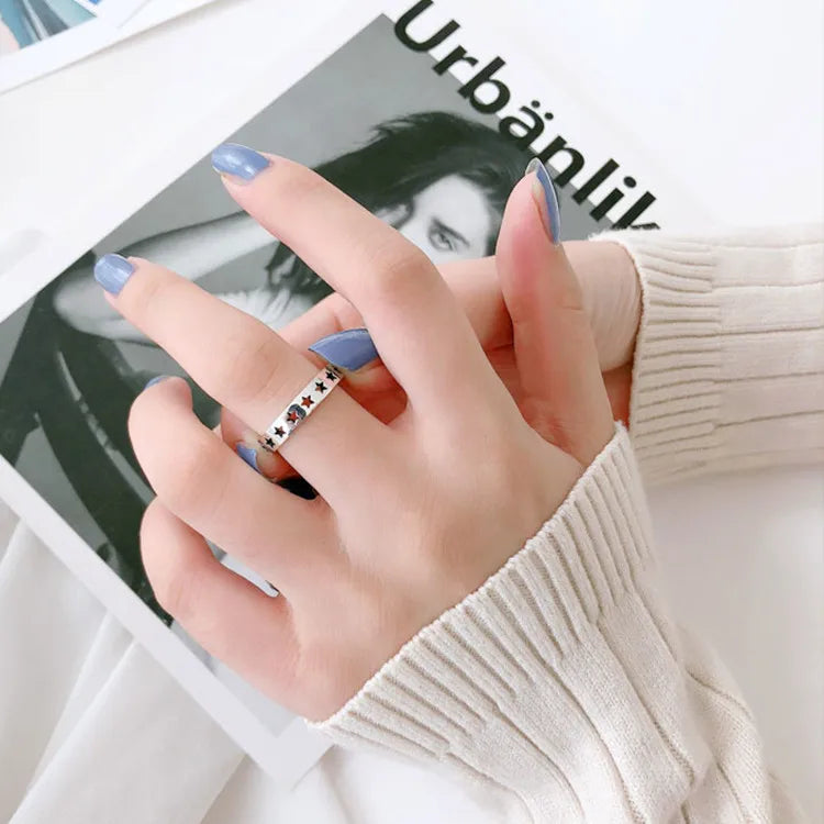 Stellar Cutout Y2k Ring Shoptery