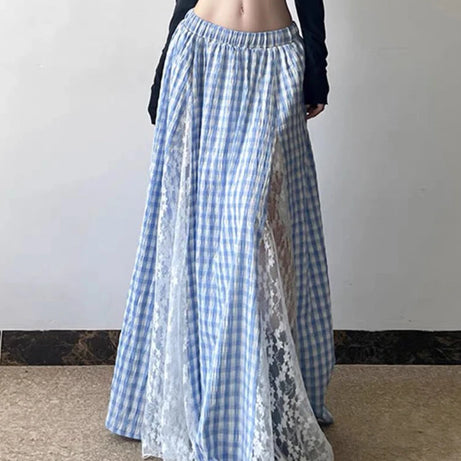 Pastel Bloom Picnic Coquette Skirt Picture Shoptery