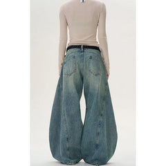 Eclipse Panel Flare Edgy Y2k Jeans Shoptery
